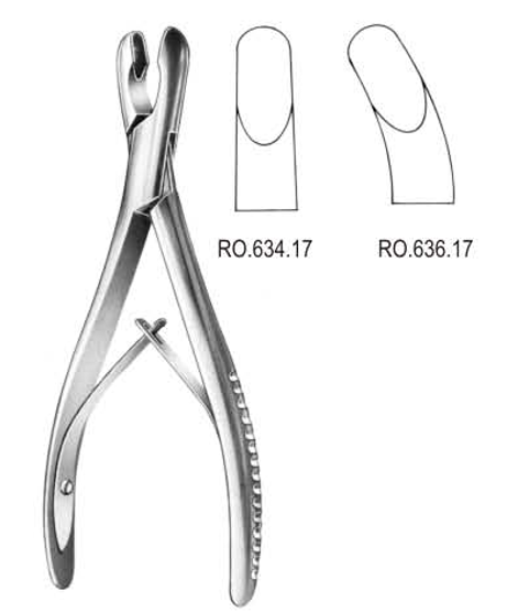 Luer Bone Rongeur Forceps, cvd 17cm