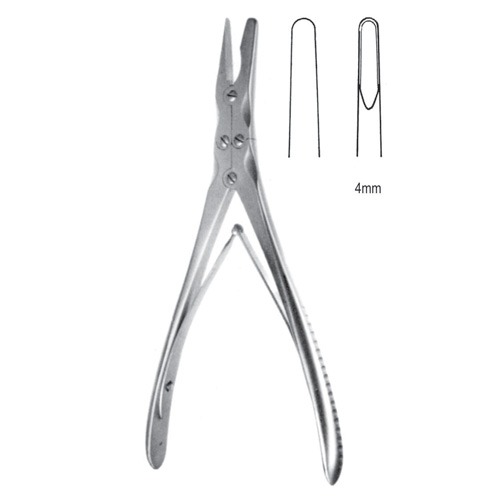 Peiper-Beyer Bone Rongeur Forceps, 18cm, 4mm