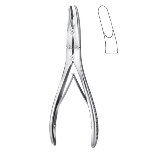 Ruskin Bone Rongeur Forceps, 18cm