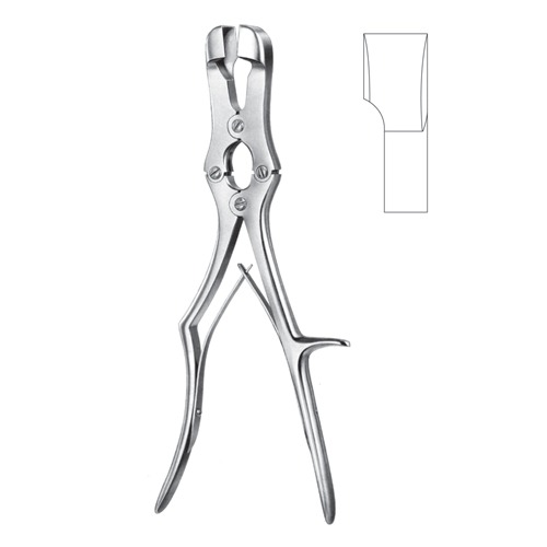 Sauerbruch Bone Rongeur Forceps, 30cm