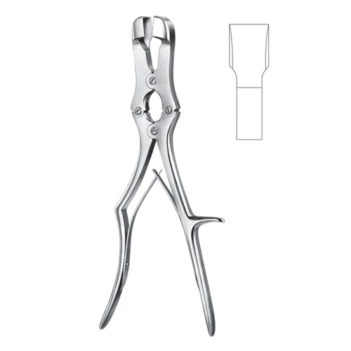 Sauerbruch Bone Rongeur Forceps, 30cm