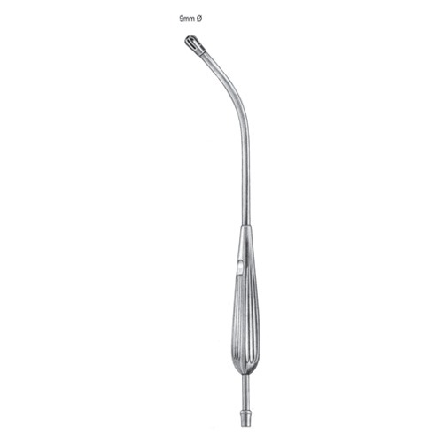 Debakey Suction Tube, 28cm, 9mm