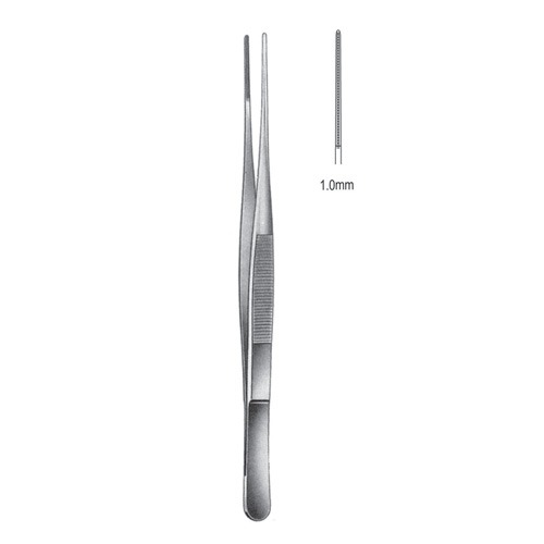 Debakey-Diethrich Atrauma Tissue Forceps 19cm, 1.0mm