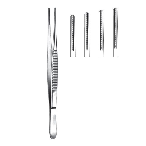 De Bakey Atrauma Tissue Forceps 16cm, 2.7mm