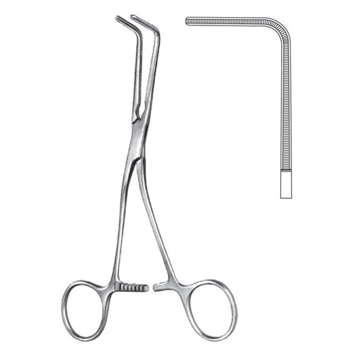 Husfeldt Atrauma Cardiovascular Forceps, 17cm