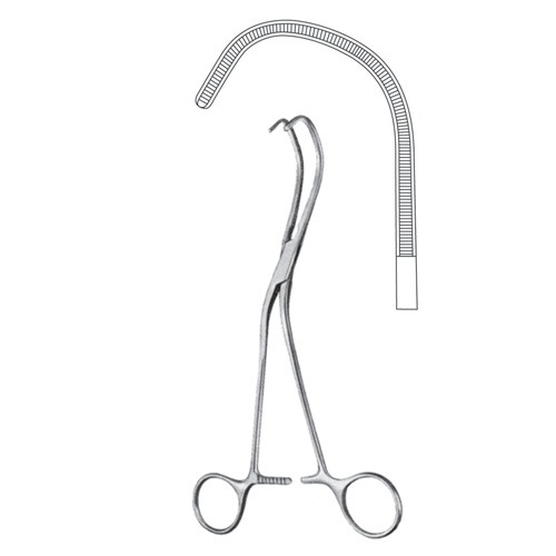 Lambert-Key Atrauma Cardiovascular Forceps, 21cm