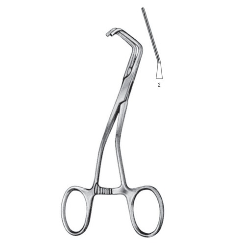 Atrauma And Pediatric Clamps, 14.5cm, Fig. 2