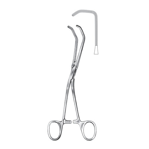 De Bakey-Reynolds Atrauma Cardiovascular Forceps, 16cm