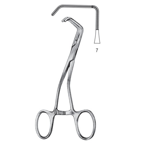 Atrauma And Pediatric Clamps, 13.5cm, Fig. 7