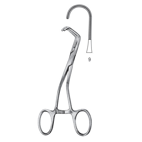 Atrauma And Pediatric Clamps, 13.5cm, Fig. 9