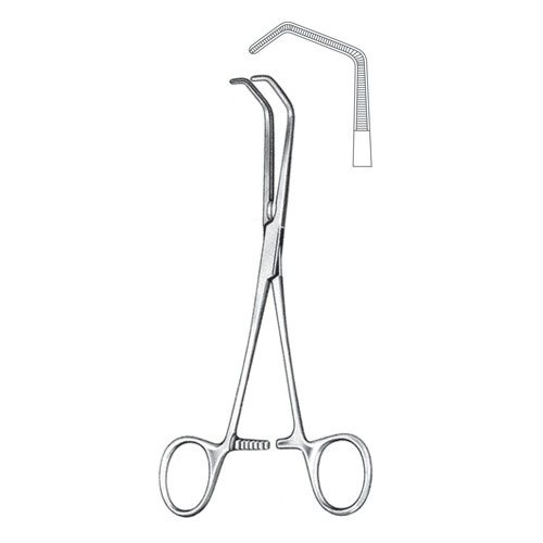 De Bakey-Beck Atrauma Cardiovascular Forceps, 19.5cm