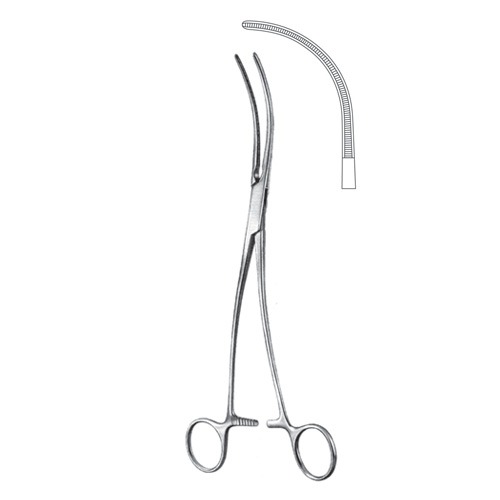 De Bakey-Bahnson Aortic Aneurysm Clamps, 23cm