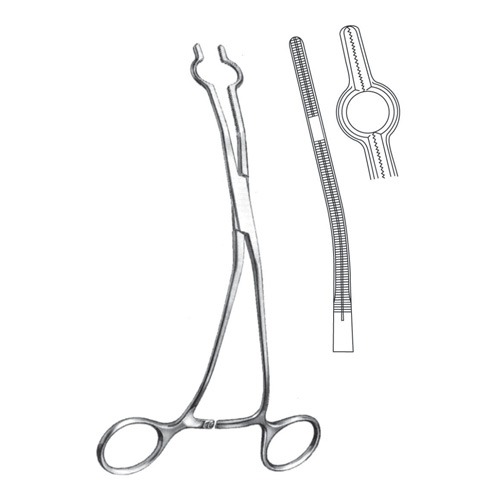 Cooley Atrauma Cardiovascular Forceps, 16.0cm, Fr. 24