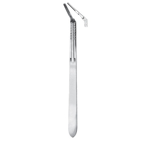 Scalpel Handle Angled No. 4L