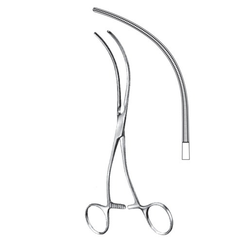 De Bakey Peripheral Vascular Clamps, 19cm