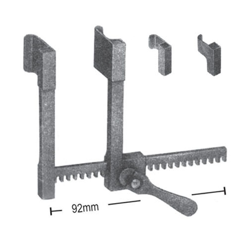 Struck Rib Spreaders (For Infant), Aluminum, Spreader Only