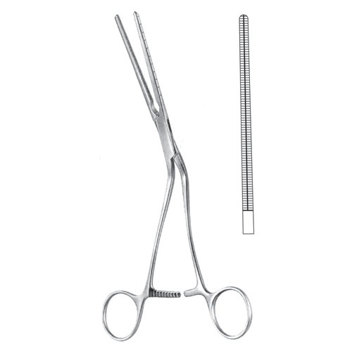 Cooley Atrauma Forceps, Straight, 25.0cm