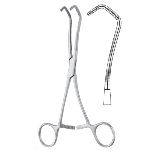 Cooley-Derra Atrauma Cardiovascular Forceps, 16.0cm