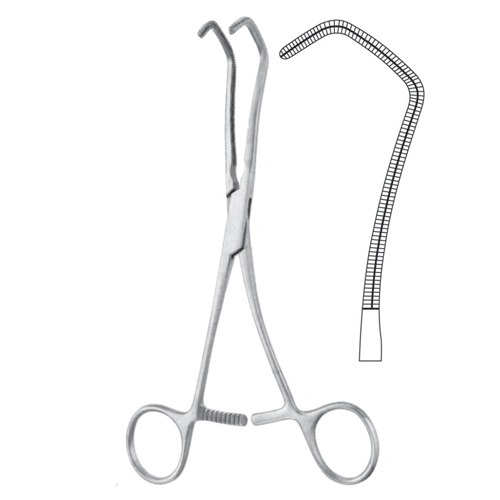 Cooley-Derra Atrauma Cardiovascular Forceps, 17.0cm