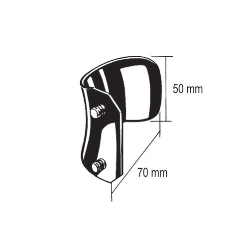 Interchangeable Blades,S/S, 70x50mm