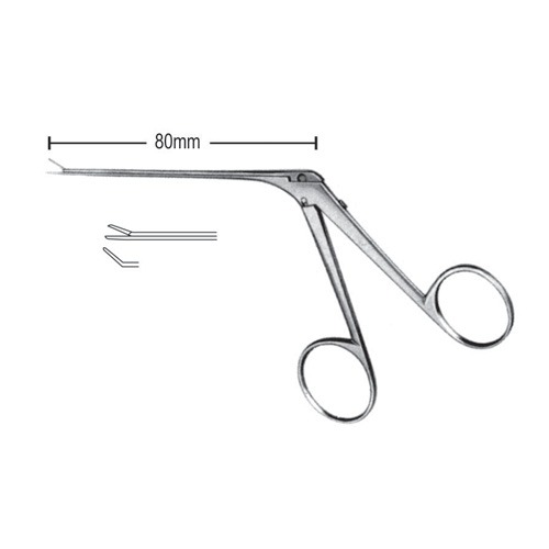 Mini Mcgee Alligator Micro Ear Forceps,4.0x0.8mm Right