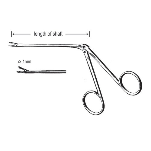 Hartmann Wullstein Ear Polypus Forceps, 8.5cm, 1mm