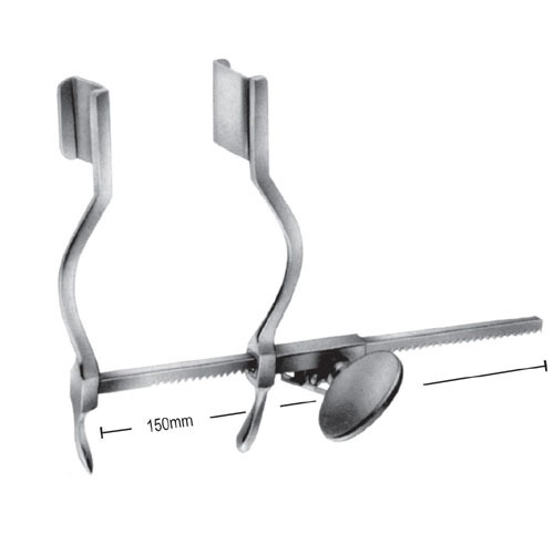 Haight Rib Spreaders, S/S, (A=20mm, B=25mm, C=105mm)