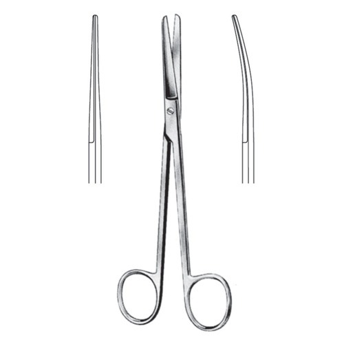 Mixter Operating Scissors, Cvd, 15cm