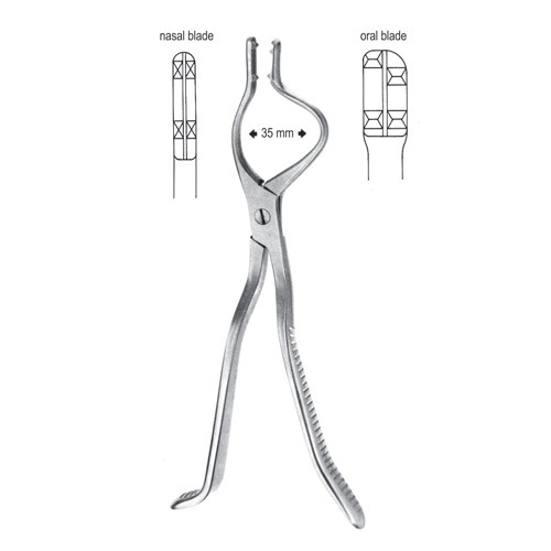 Wolfe (Left, Children) Disimpaction Forceps, 22.0cm