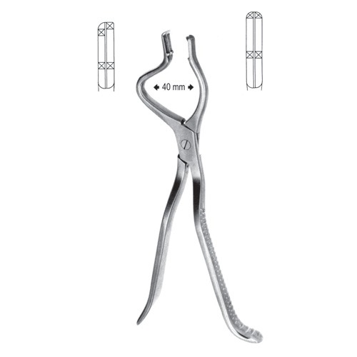 Original Tessier (Right, Children) Disimpaction Forceps, 22.5cm