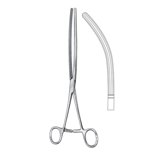 Mayo-Robson Intestinal Clamp Forceps, Cvd, 21cm