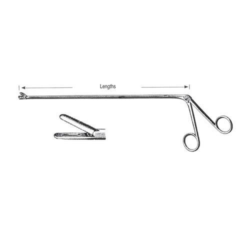 Chevalier-Jackson Broncho-Esophagoscopy Forceps, 30cm