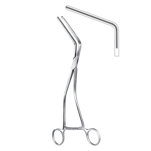 Hayes Atrauma Sigmoid Anastomosis Forceps, 26cm