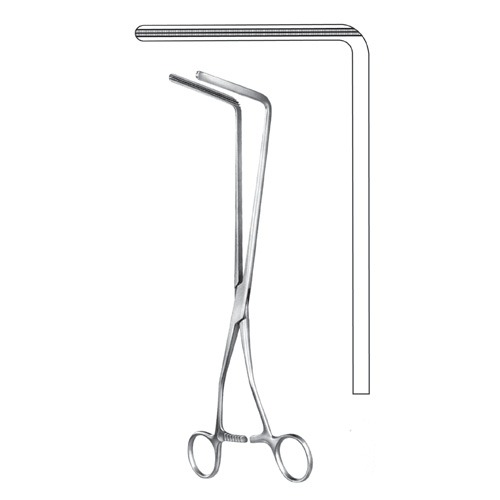 Resano Atrauma Sigmoid Anastomosis Forceps, 30cm