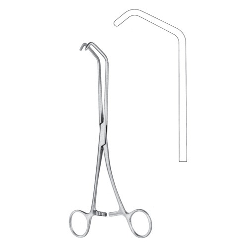 Lurz Ureter Calculus Forceps, 21cm