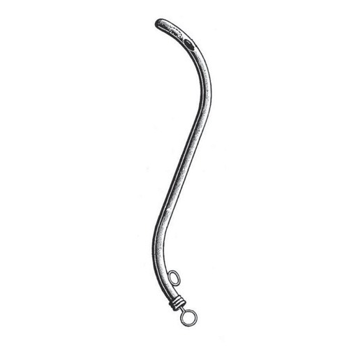 Coxeter Male Metal Catheters, FG. 22, 20cm