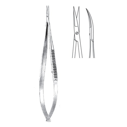 Micro Scissors, Cvd, 18.5cm