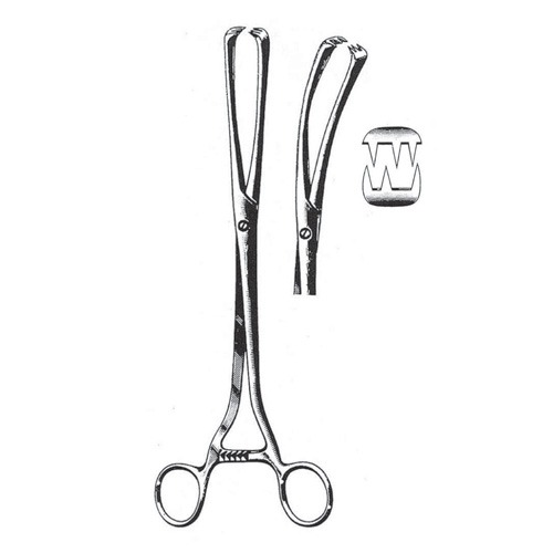 Museux Tenaculum Forceps, 26cm (Straight) 13 mm