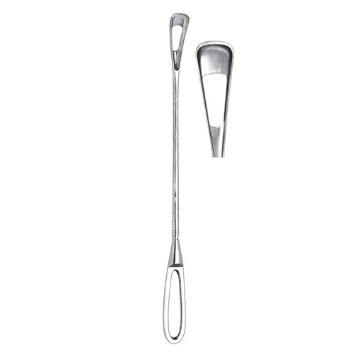 Uterine Curettes, 28cm, 15.0 mm