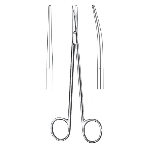 Metzenbaum-Nelson Dissecting Scissors, Str, S/B, 23cm