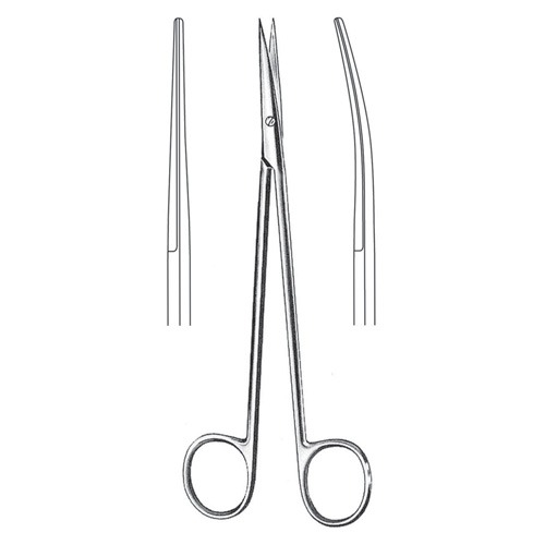 Metzenbaum-Nelson Dissecting Scissors, Str, S/S, 25cm