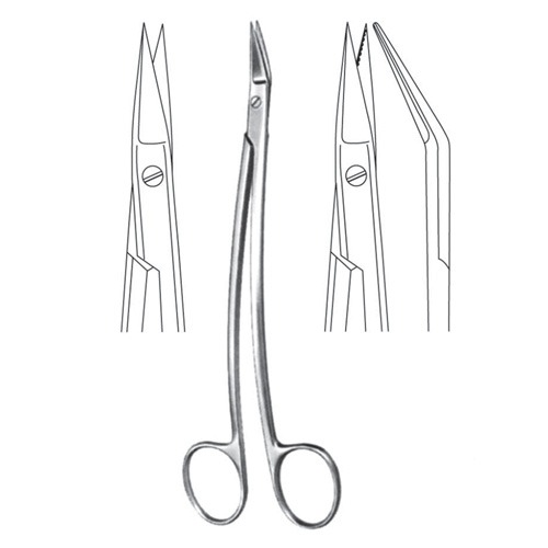 Dean Tonsil Scissors, Cvd, 17cm