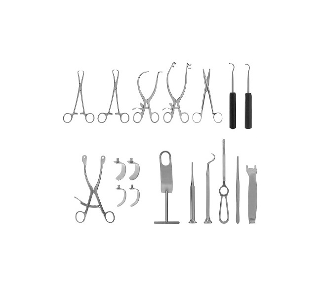 Dilatation &amp; Curettage Set Contains 23 PCS