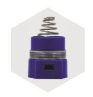 Infiniti Mini USB Charger 3.7V Purple