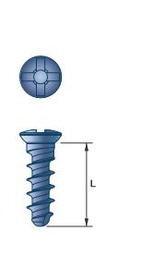 [M23-06] Locking Screw, Ø 3.0  , Ø 0.23 , 06mm, Green