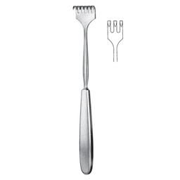 [RI-214-03] Volkmann Retractor, 3 Prongs, Sharp, 23cm