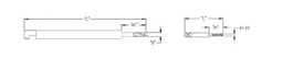 [ODB-11] Orthognathic Drill Bit For Surgical, Ø1.6mm, 70mm, 4mm