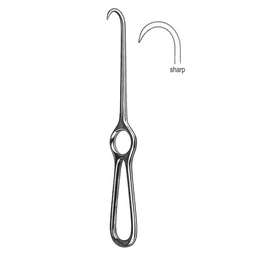 [RI-224-21] Volkmann Hook Retractor, Sharp, 21.5cm