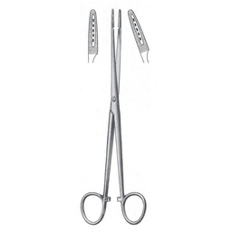 [RH-120-25] Maier Cotton Swab Forceps, Screw Joint, 25cm