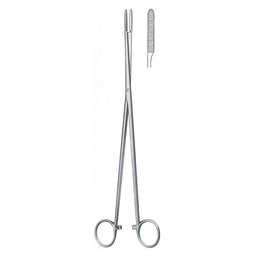 [RH-134-25] Pelkmann Cotton Swab Forceps, Screw Joint, 25cm